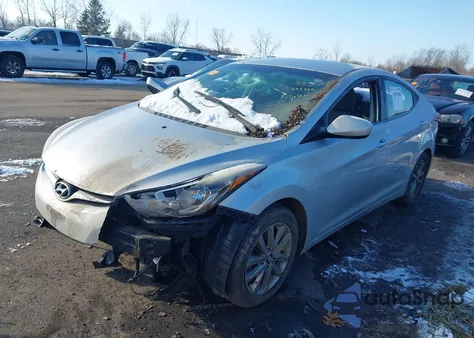 2015 Hyundai Elantra Se из США, поврежденный, VIN 5NPDH4AE7FH605009